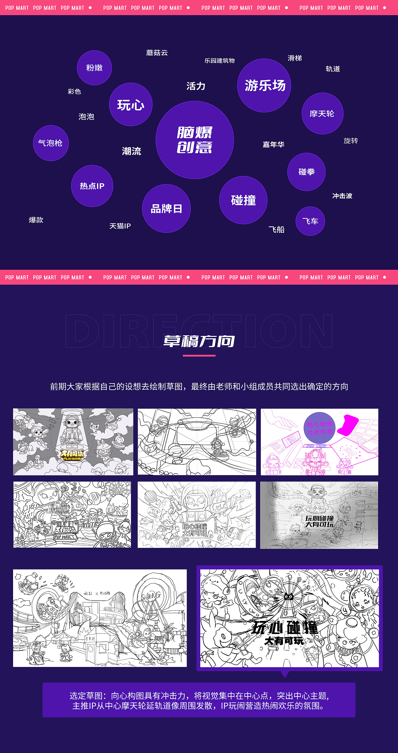 泡泡玛特x天猫超级品牌日 插画主KV（图ZMzA0NjgwMDY0） - 商业插画 - 站酷设计师Juju_Lin原创素材 - 站酷ZCOOL