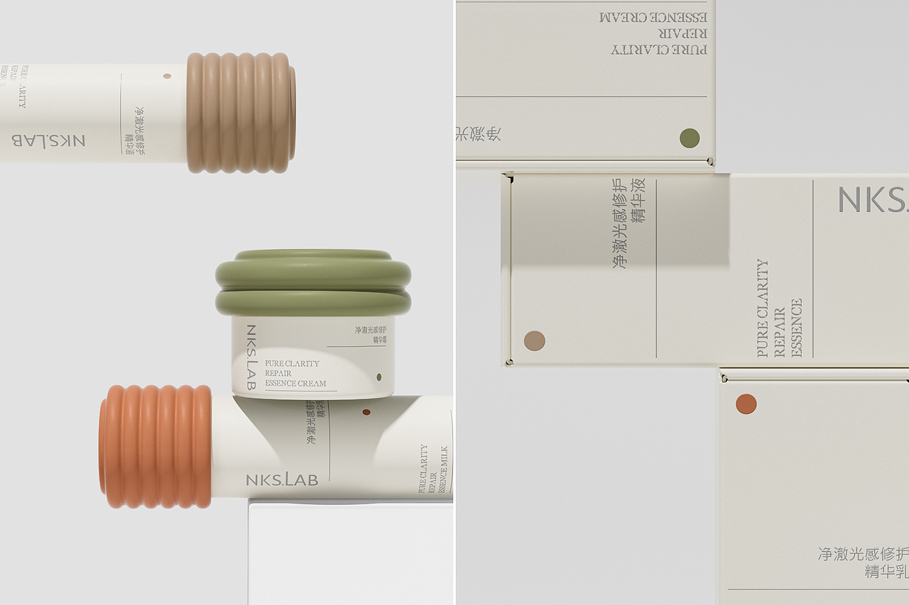 NKS.LAB | 护肤品包装视觉设计（图ZMzY1MTM3NzE2） - 包装 - 站酷设计师AOX凹形原创素材 - 站酷ZCOOL