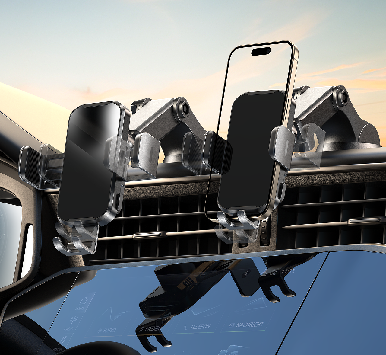 车载支架产品渲染