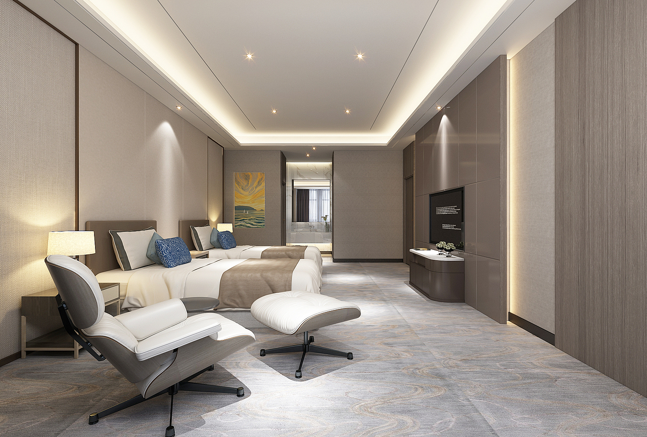 银川酒店装修设计效果图|银川装修公司