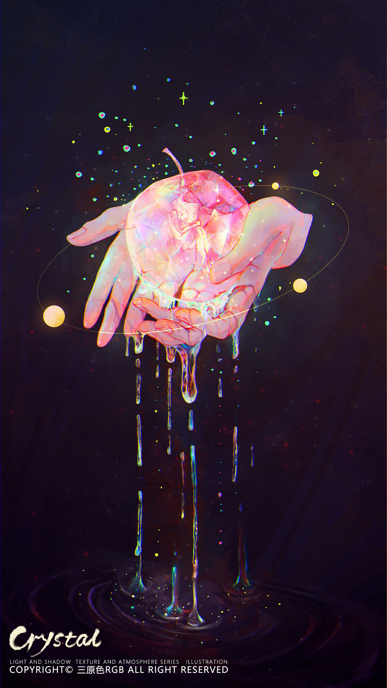 crystal水晶系列插画（图ZMzY4NTA3MTY4） - 艺术插画 - 站酷设计师三原色RGB原创素材 - 站酷ZCOOL