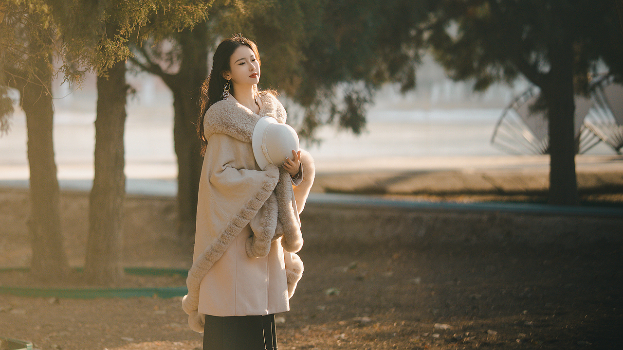 冬日恋歌-少女摄影