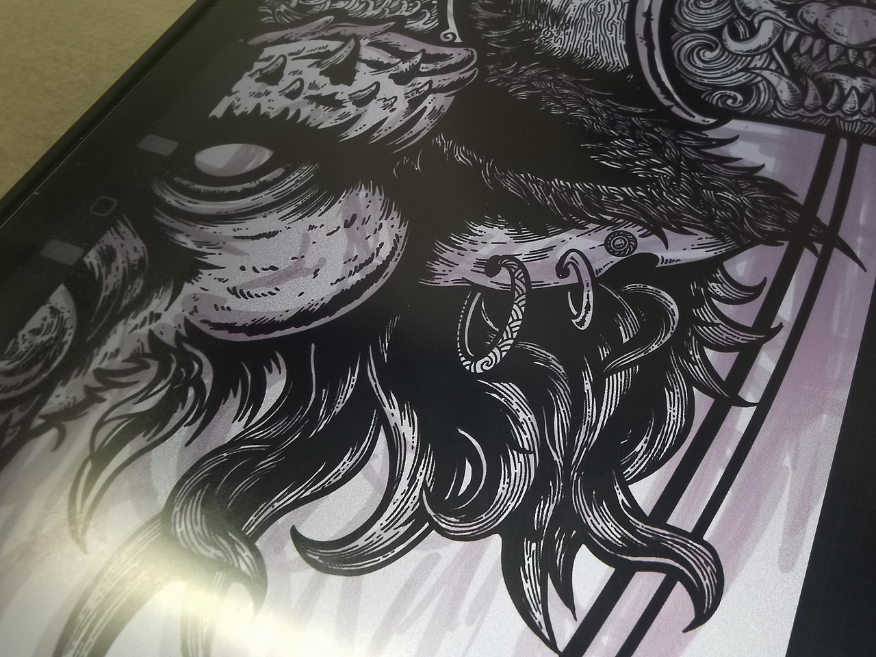 2023.11.08毣柞山海-西山经-太华山-山神(特写)