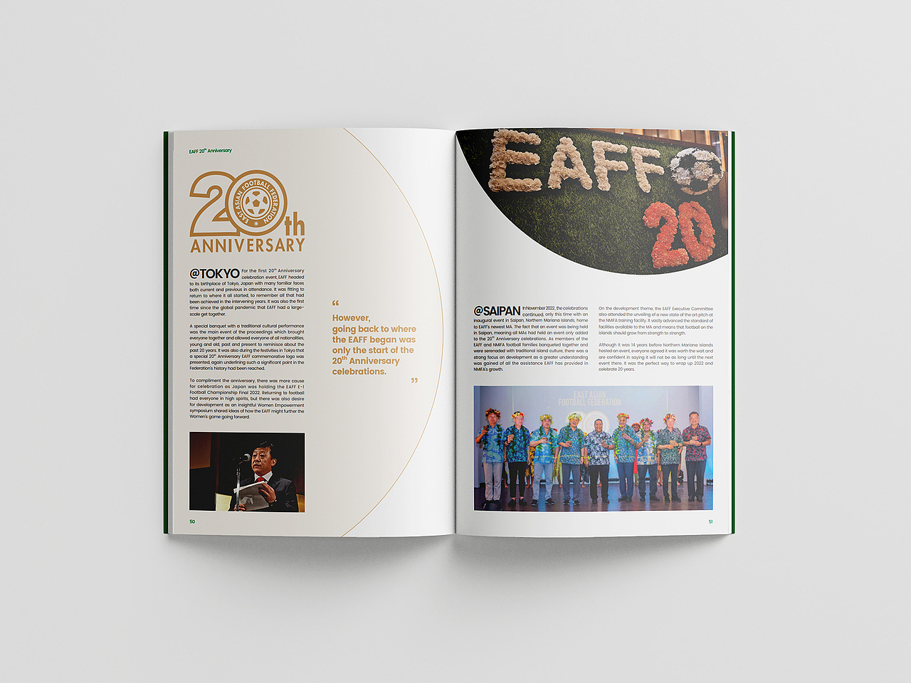 EAFF东亚足球联合会2022年报画册设计（图ZMzQ0MjE5NzM2） - 书籍/画册 - 站酷设计师橙时品牌设计原创素材 - 站酷ZCOOL