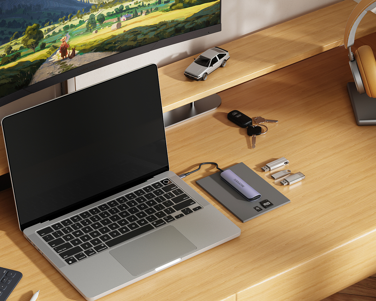 《山泽—拓展坞》一整套渲染图（图ZMjk4Nzc0ODA4） - 产品 - 站酷设计师一只少年丶原创素材 - 站酷ZCOOL