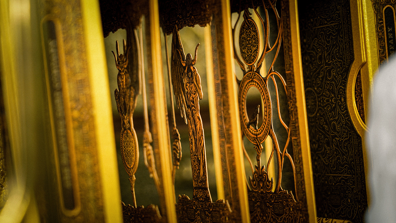 Devildom 恶魔收藏纸牌扑克皮盒木盒套装设计（图ZMzQyMjI0MTY0） - 包装 - 站酷设计师ARK方舟扑克原创素材 - 站酷ZCOOL