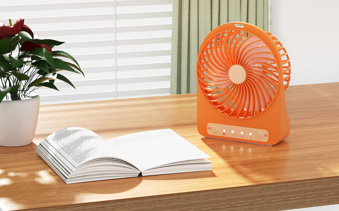 小风扇渲染练习