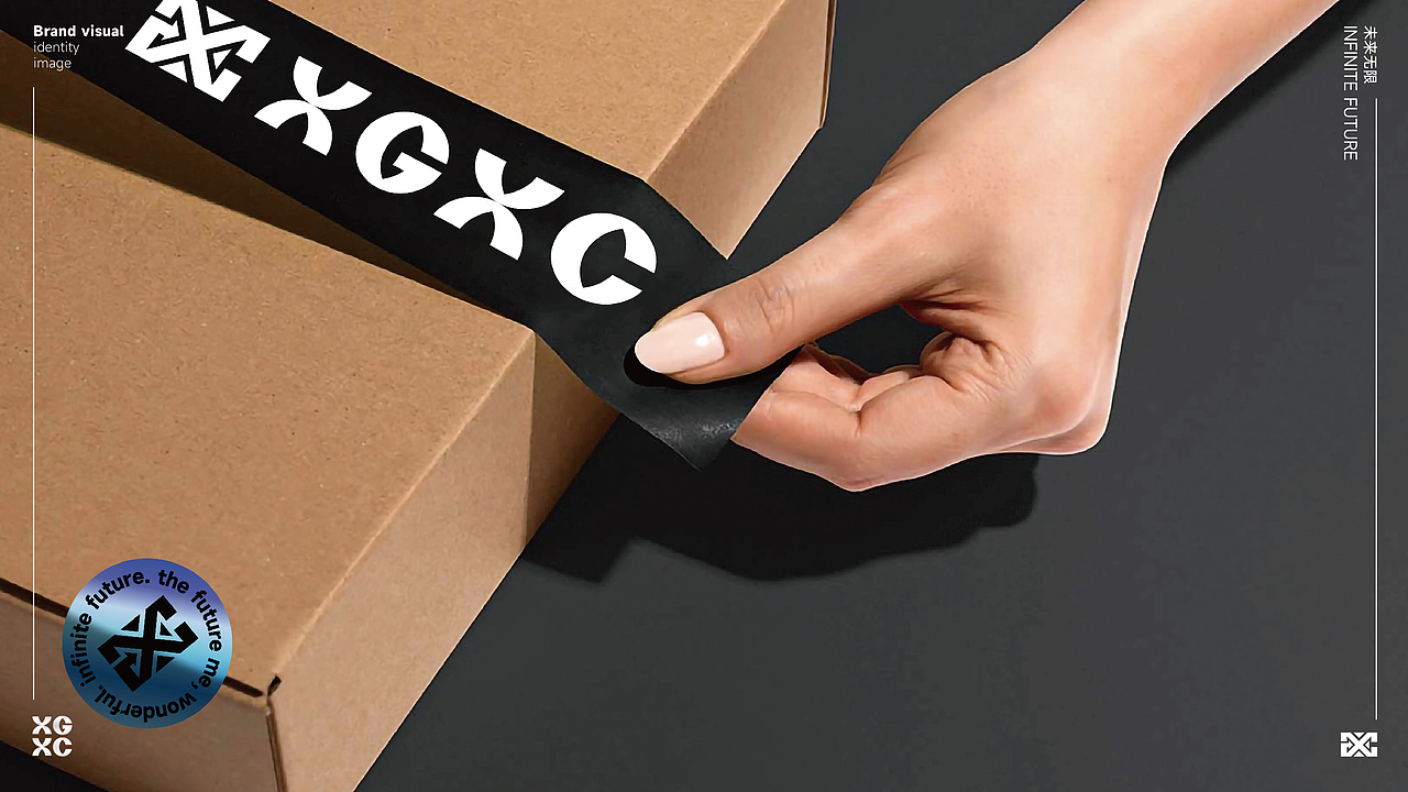 XGXC潮流服饰品牌形象设计｜时尚 服装 网店LOGO设计VI（图ZMzU3NTQ5OTg0） - Logo - 站酷设计师艾亿客原创素材 - 站酷ZCOOL