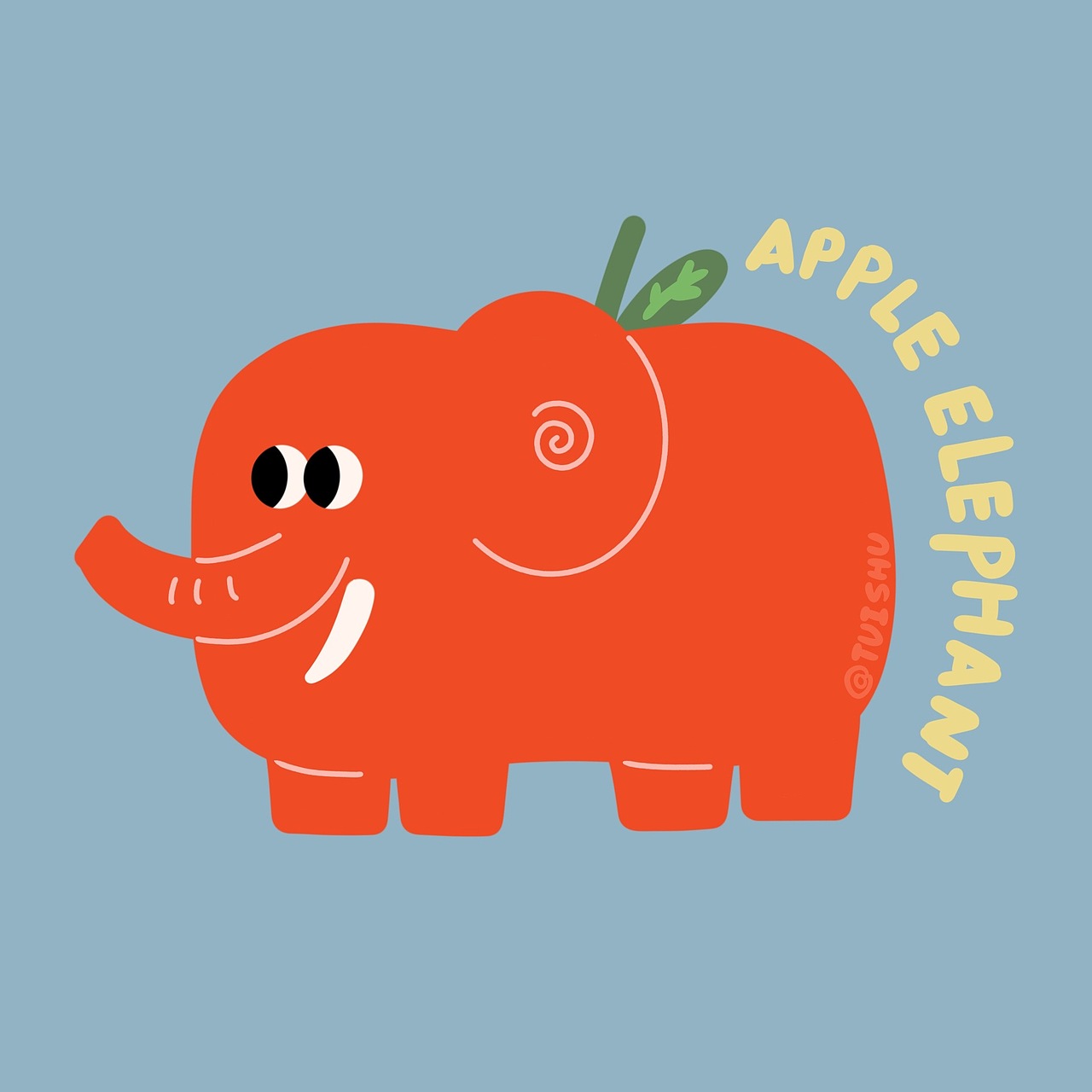 当水果变成了小动物（图ZMzUyODYxNDAw） - 艺术插画 - 站酷设计师伍德木木原创素材 - 站酷ZCOOL