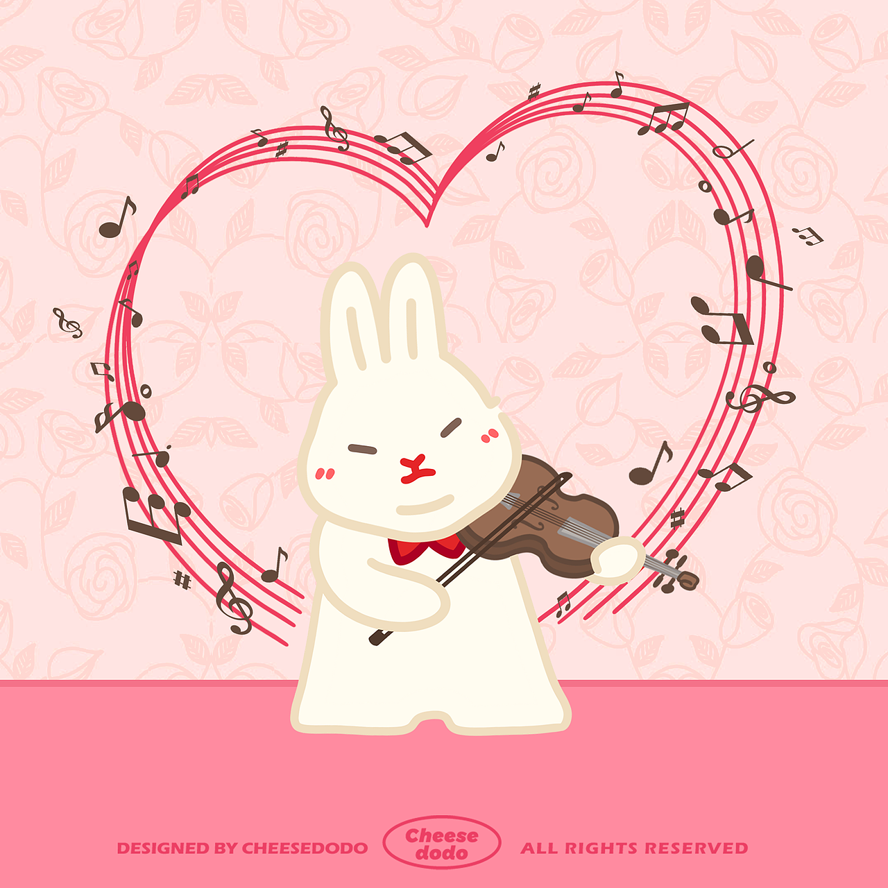 cheebi下巴兔的浪漫520~（图ZMzMzMTM0ODg0） - 商业插画 - 站酷设计师GOODDAY_原创素材 - 站酷ZCOOL