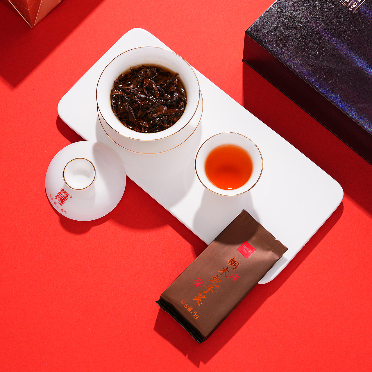 华林春茶业 桐木合集 产品包装设计