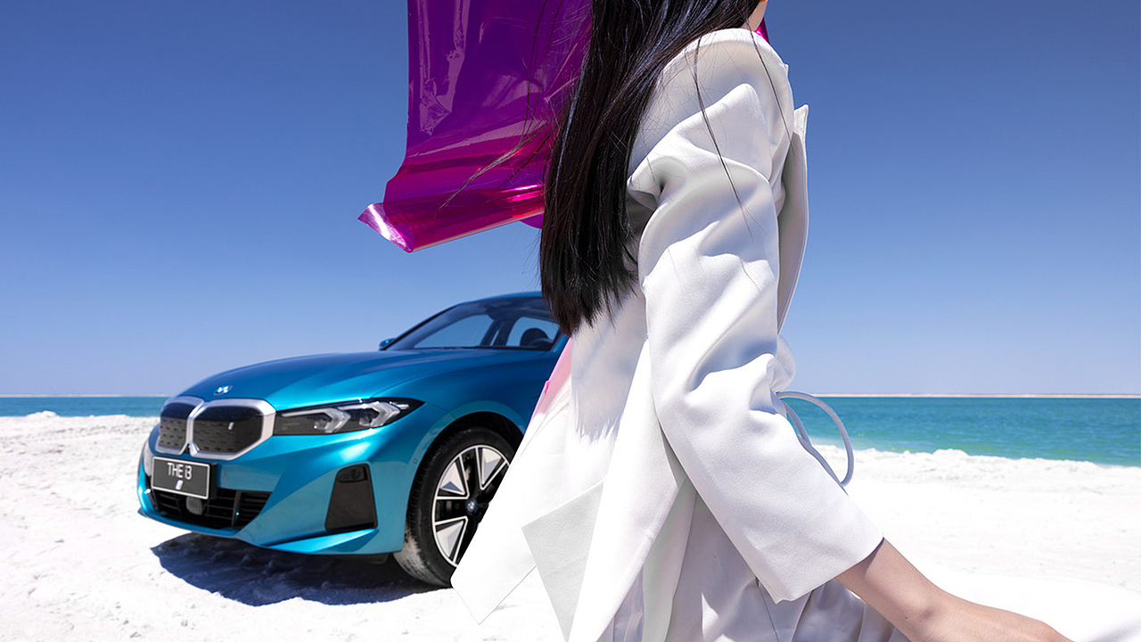 宝马i3拍摄大片