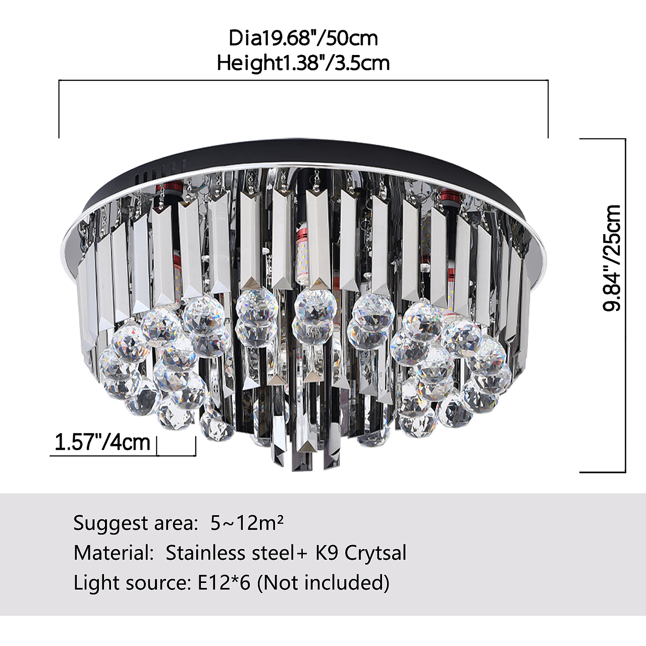 亚马逊水晶吊灯