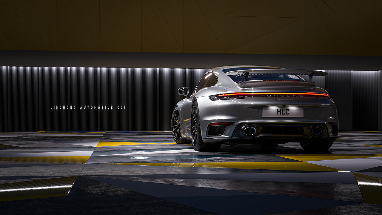 CGI Porsche 911 Turbo S