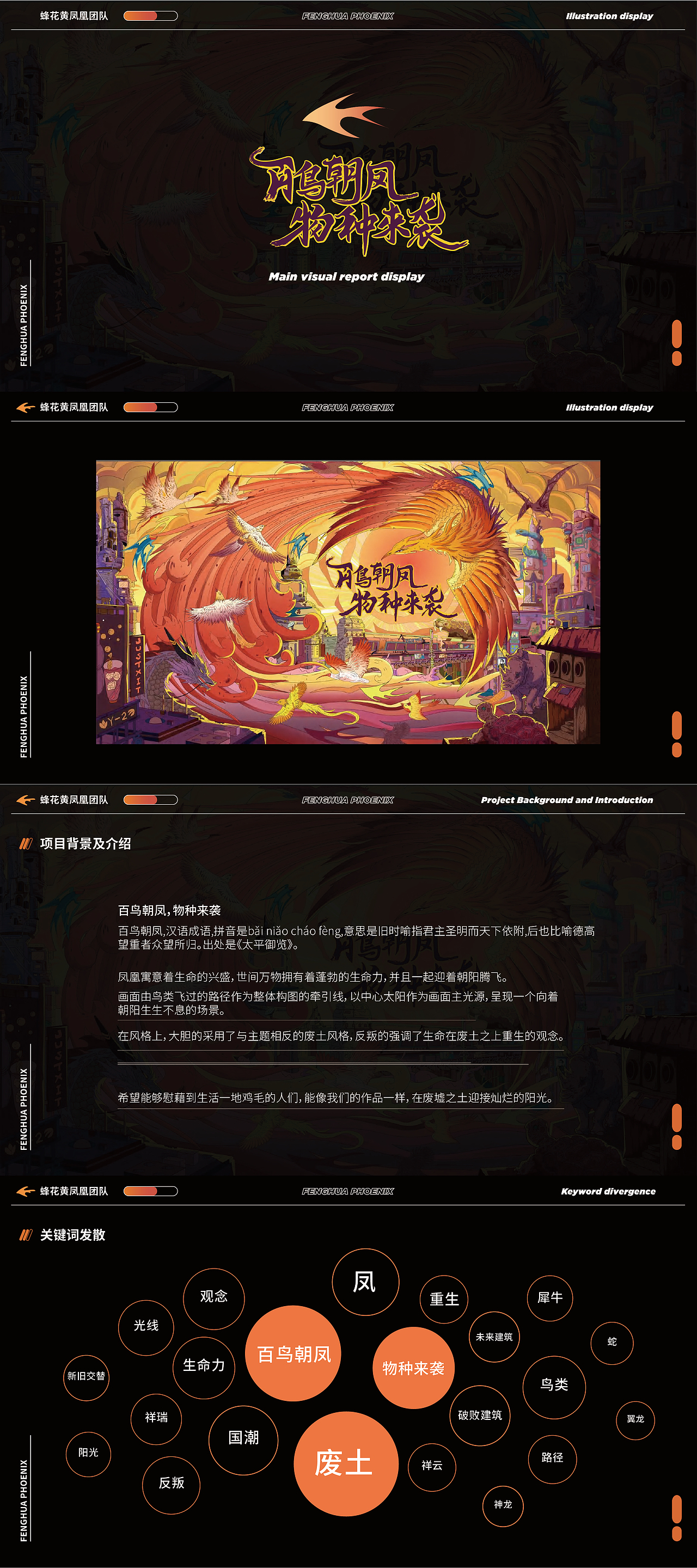 百鸟朝凤 物种来袭（图ZMzUyNTM3NTY4） - 商业插画 - 站酷设计师牙牙乐Yaya原创素材 - 站酷ZCOOL