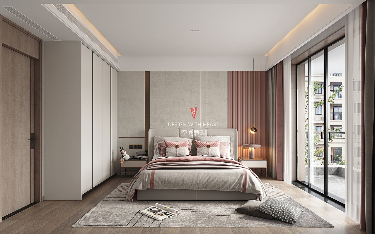 V8空间表现 | 简约公寓设计