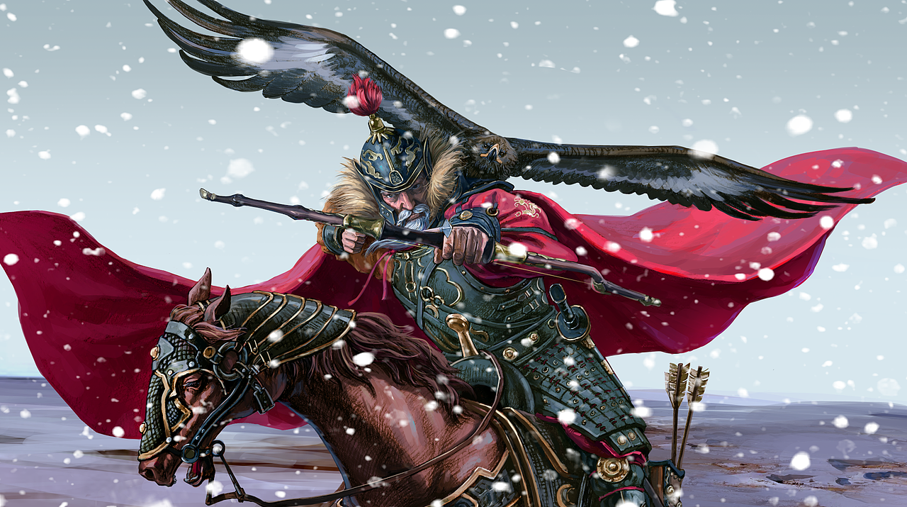 五虎上将——黄忠（图ZMzI3NjIxODcy） - 创作习作 - 站酷设计师皇叔在画画原创素材 - 站酷ZCOOL