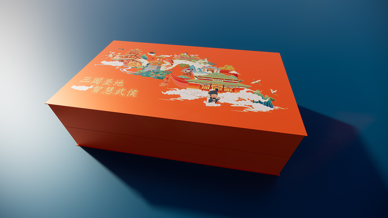 三国文创礼盒包装（图ZMzA3NjMwMDEy） - 包装 - 站酷设计师污清秋原创素材 - 站酷ZCOOL