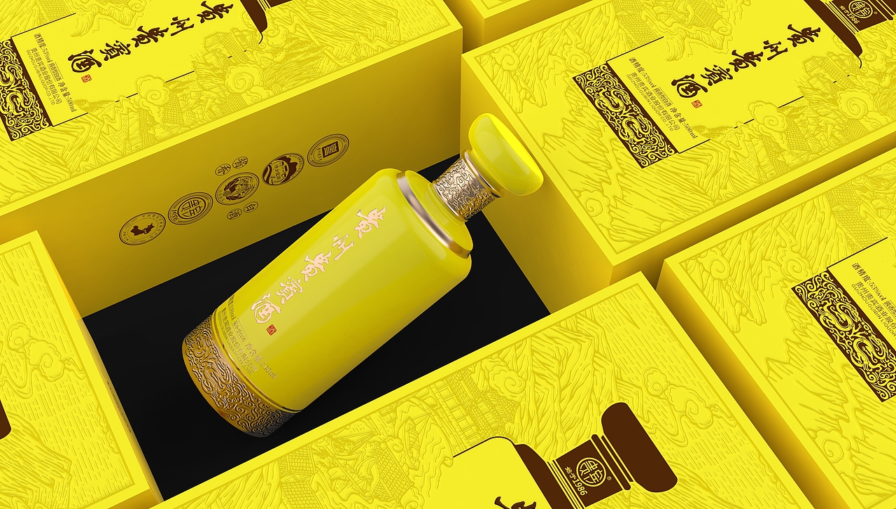 贵州贵宾酒（图ZMzQ0NDE0Mjg0） - 包装 - 站酷设计师严嗲原创素材 - 站酷ZCOOL