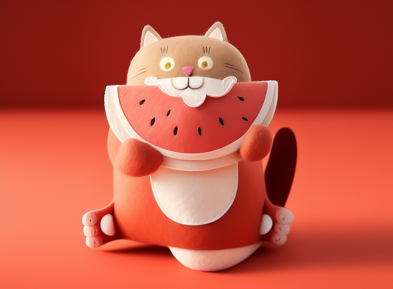 猫·日常 AI生成三维IP
