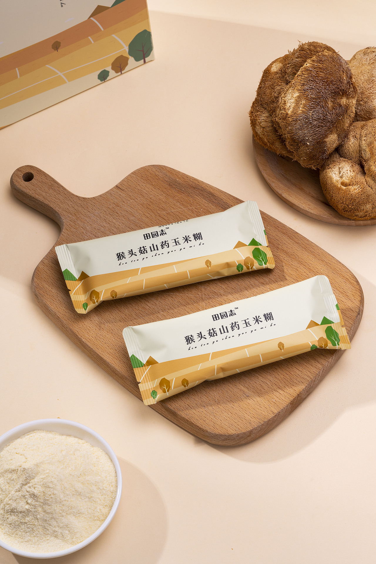 猴头菇山药玉米糊