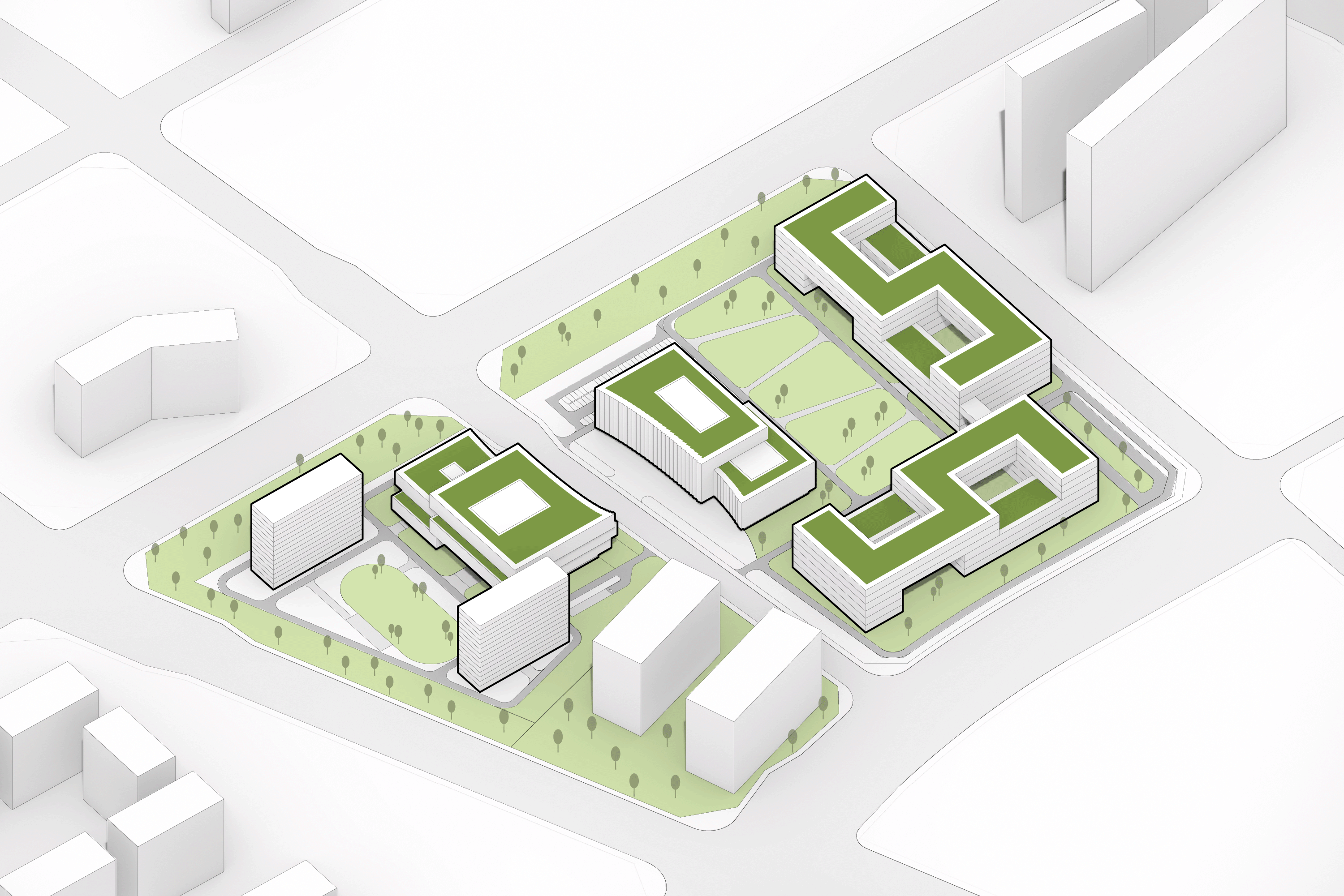 中科院工程热物理研究院 -“聚合 · 向心”的引导方向(图ZMzY5Njc1OTAw) - 建筑设计 - 站酷设计师星球建筑事务所原创素材 - 站酷ZCOOL