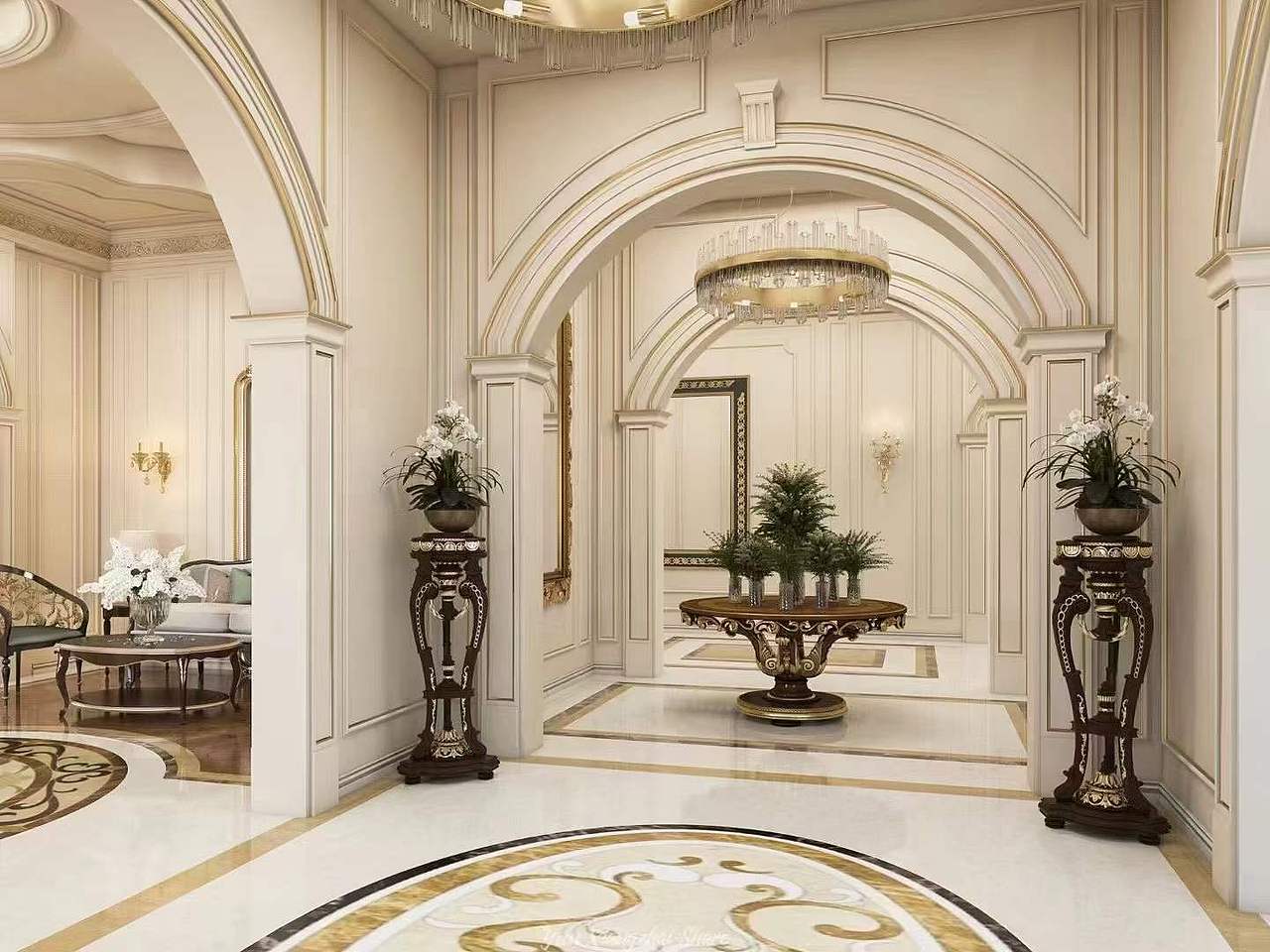 照着这种法式轻奢装分分钟杂志封面效果