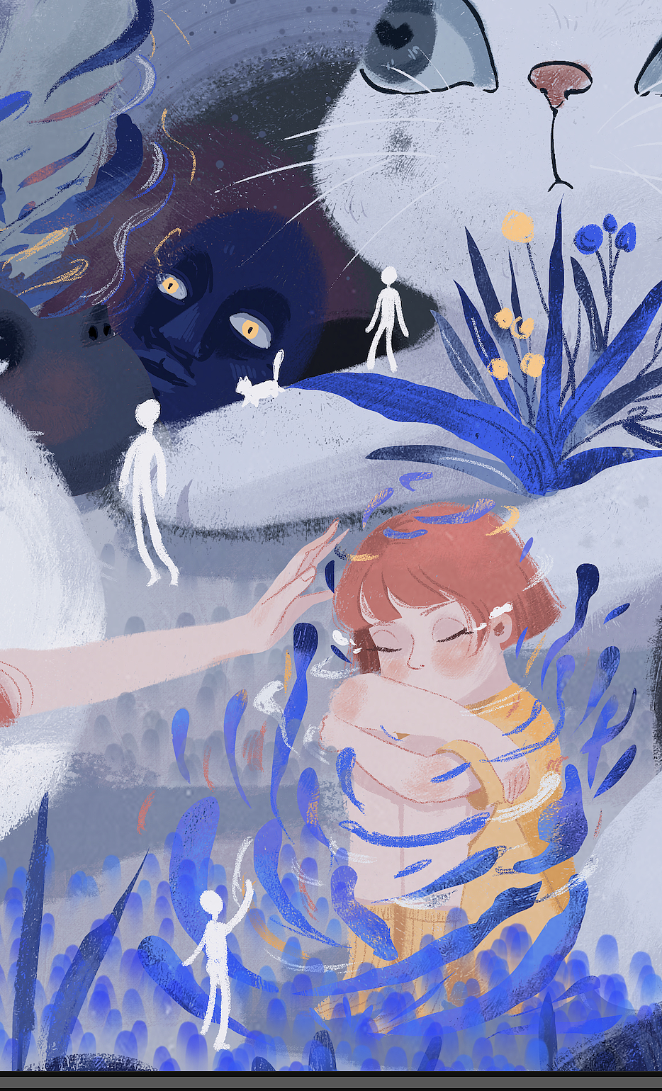 自愈（圖ZMzMxODcyNDc2） - 創(chuàng)作習(xí)作 - 站酷設(shè)計(jì)師麥子_MaiziLI原創(chuàng)素材 - 站酷ZCOOL