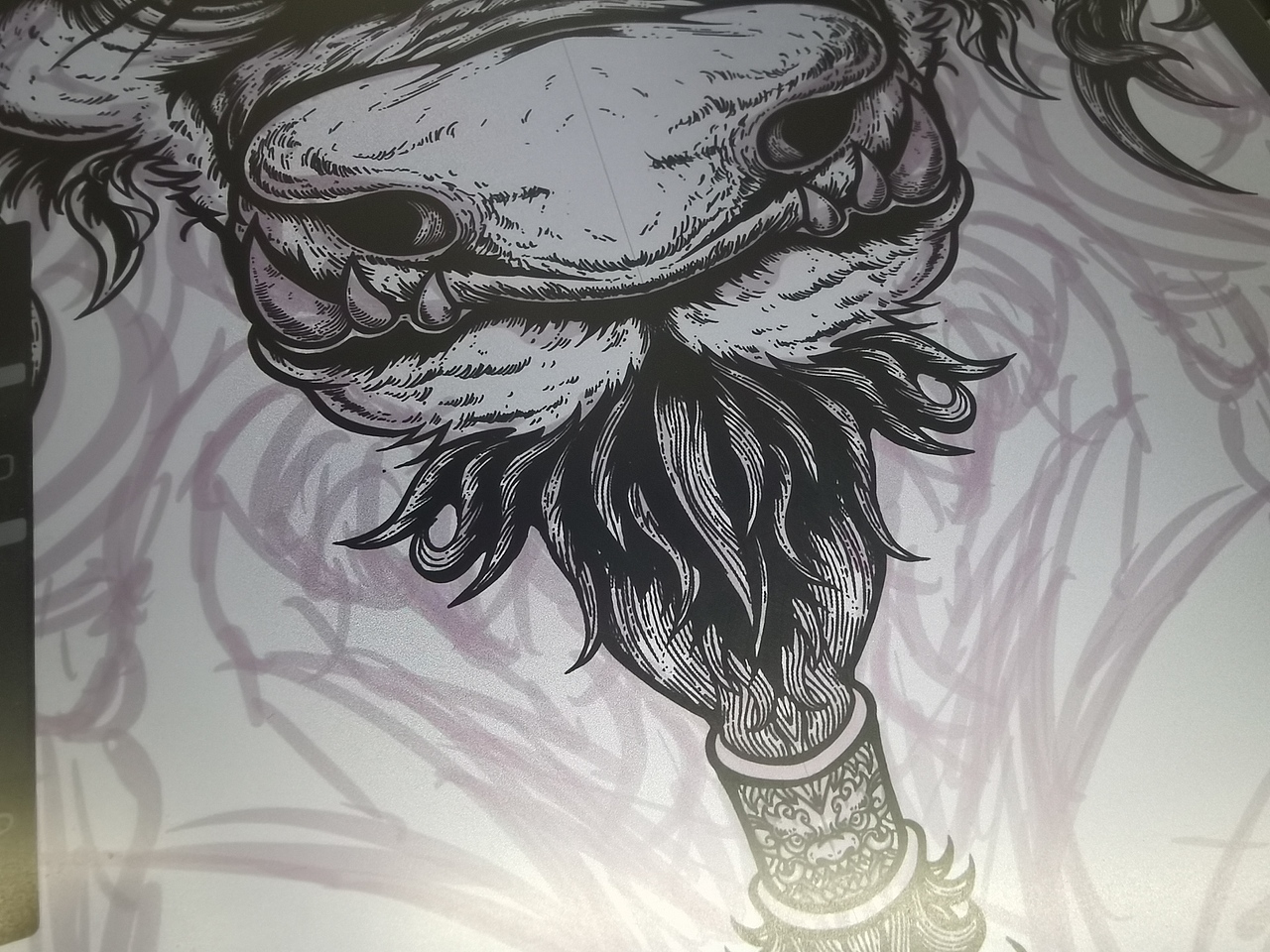 2023.11.08毣柞山海-西山经-太华山-山神(特写)