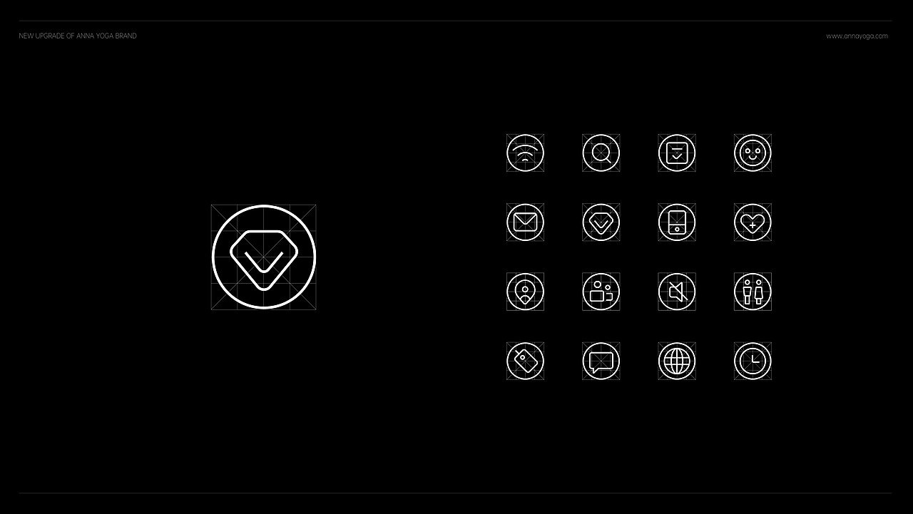 ANNA YOGA | IDENTIDADE VISUAL 谙那瑜伽（图ZMzM0NjgwNzky） - 品牌 - 站酷设计师HUPOOL原创素材 - 站酷ZCOOL