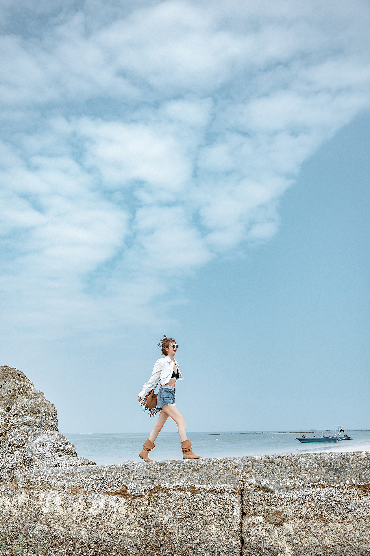 涠洲岛仙人掌相框