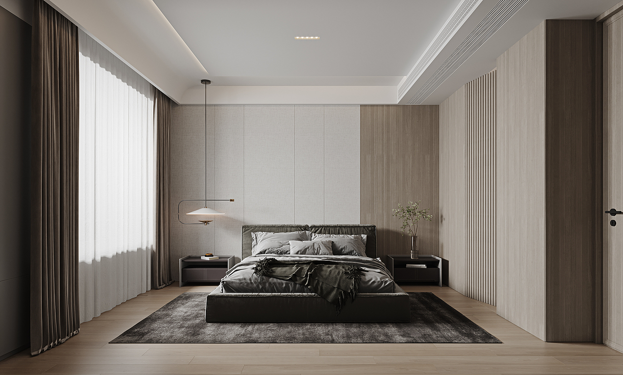 混沌空间首发 x 140㎡极简私宅,减法控制下的美学典范