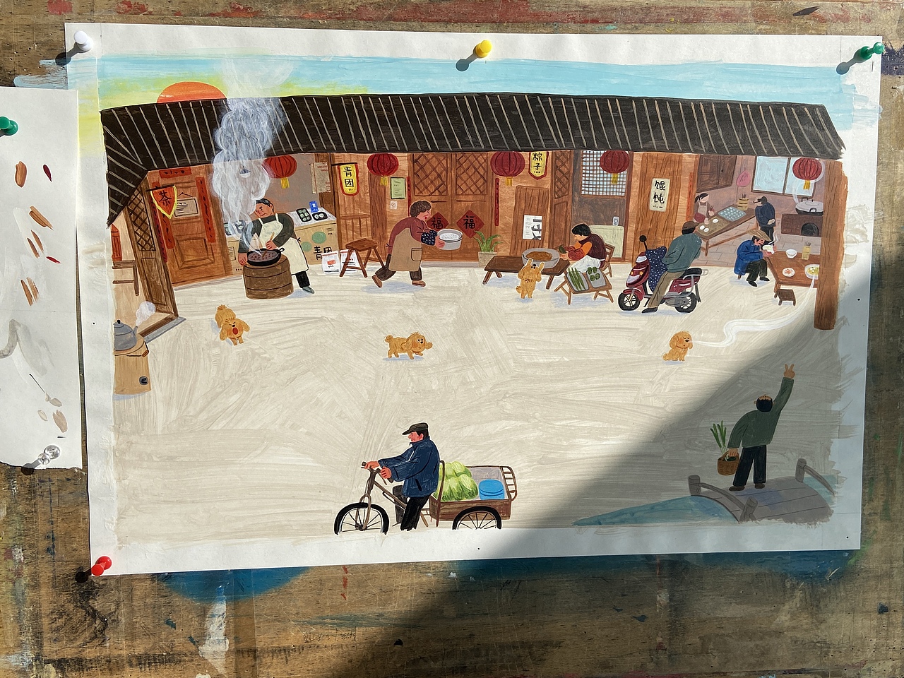 《东方娃娃》杂志插图 × 2（图ZMzcwODY1MTQw） - 绘本 - 站酷设计师大凤在杭州原创素材 - 站酷ZCOOL