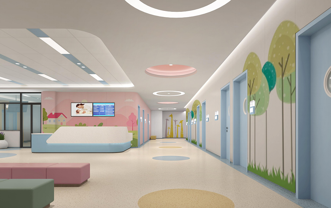 妇幼保健医院装修设计（图ZMzAyMDk1OTI0） - 其他空间 - 站酷设计师室内李设计原创素材 - 站酷ZCOOL