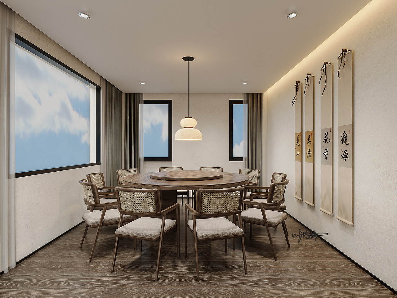 茶室设计|极度舒适的禅意茶馆（图ZMzYzMTM1MDU2） - 商业空间设计 - 站酷设计师诗诗小仙女原创素材 - 站酷ZCOOL
