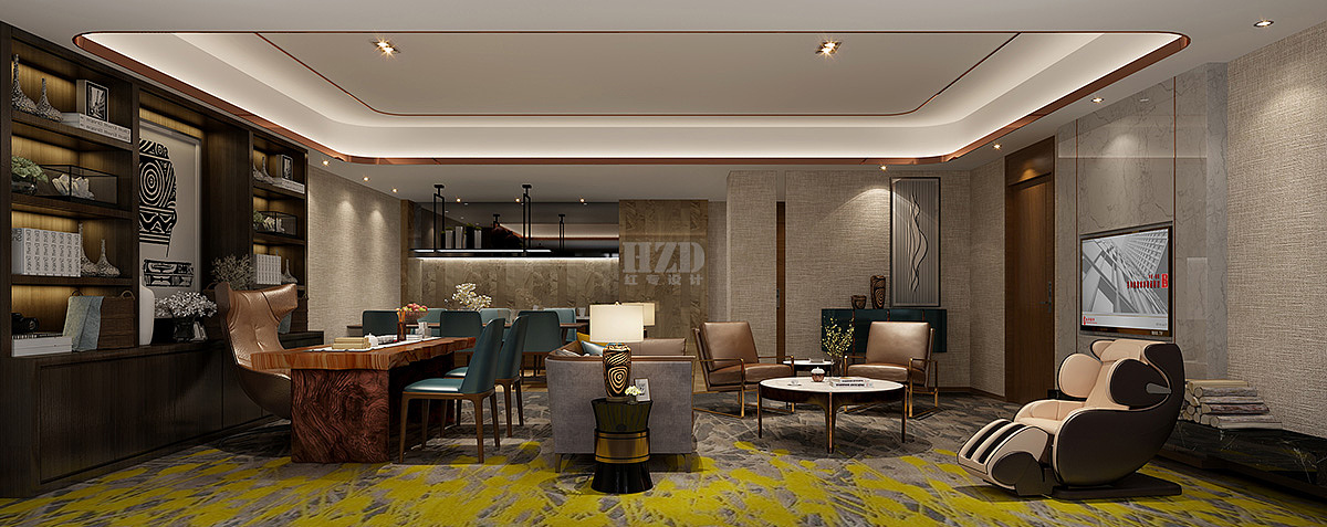 青海百和·铂雅城市酒店-昆明酒店设计公司|红专设计