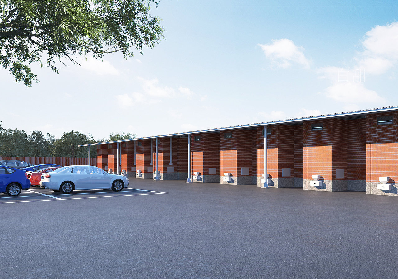 室外——厂房产业园区鸟瞰