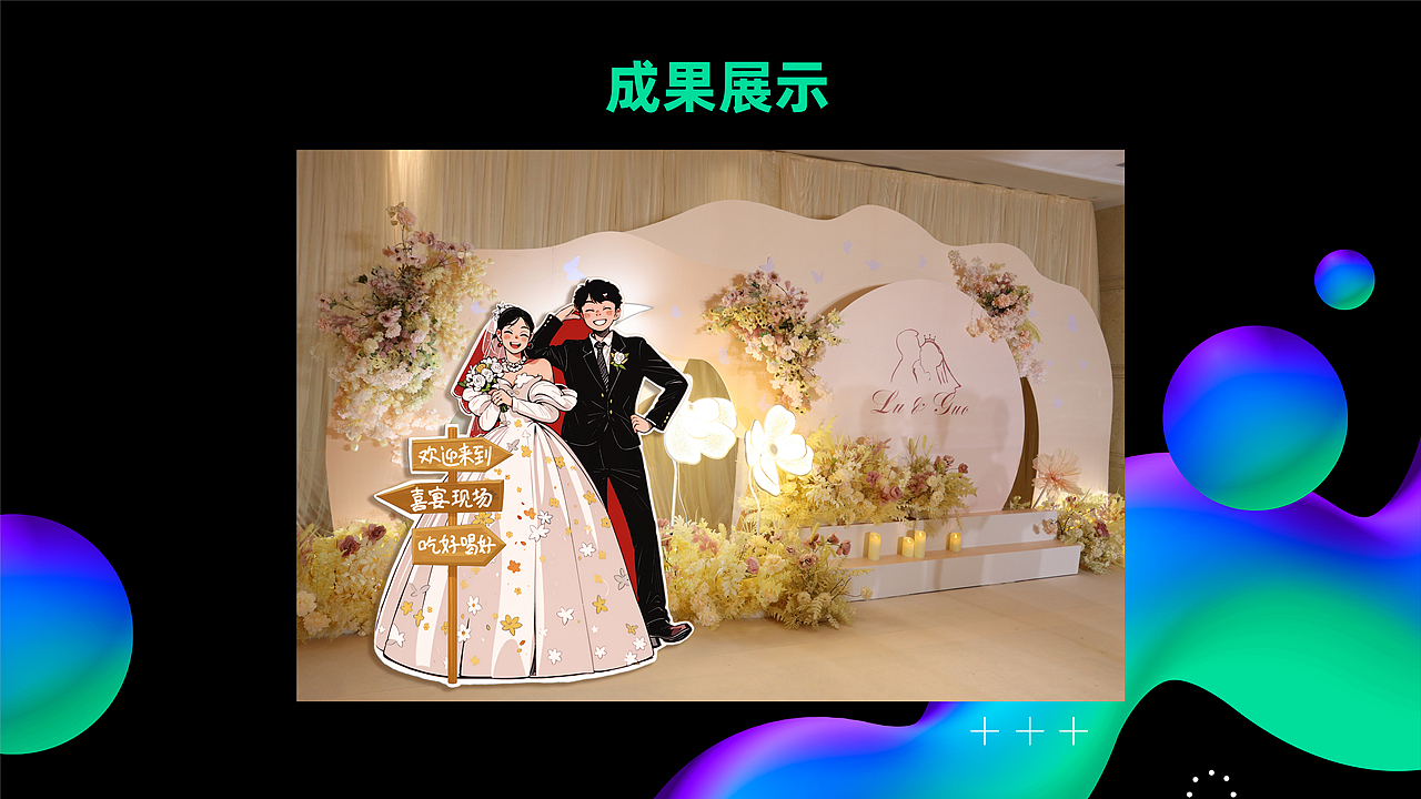 快看啊!我用AIGC“稿定”闺蜜婚礼~