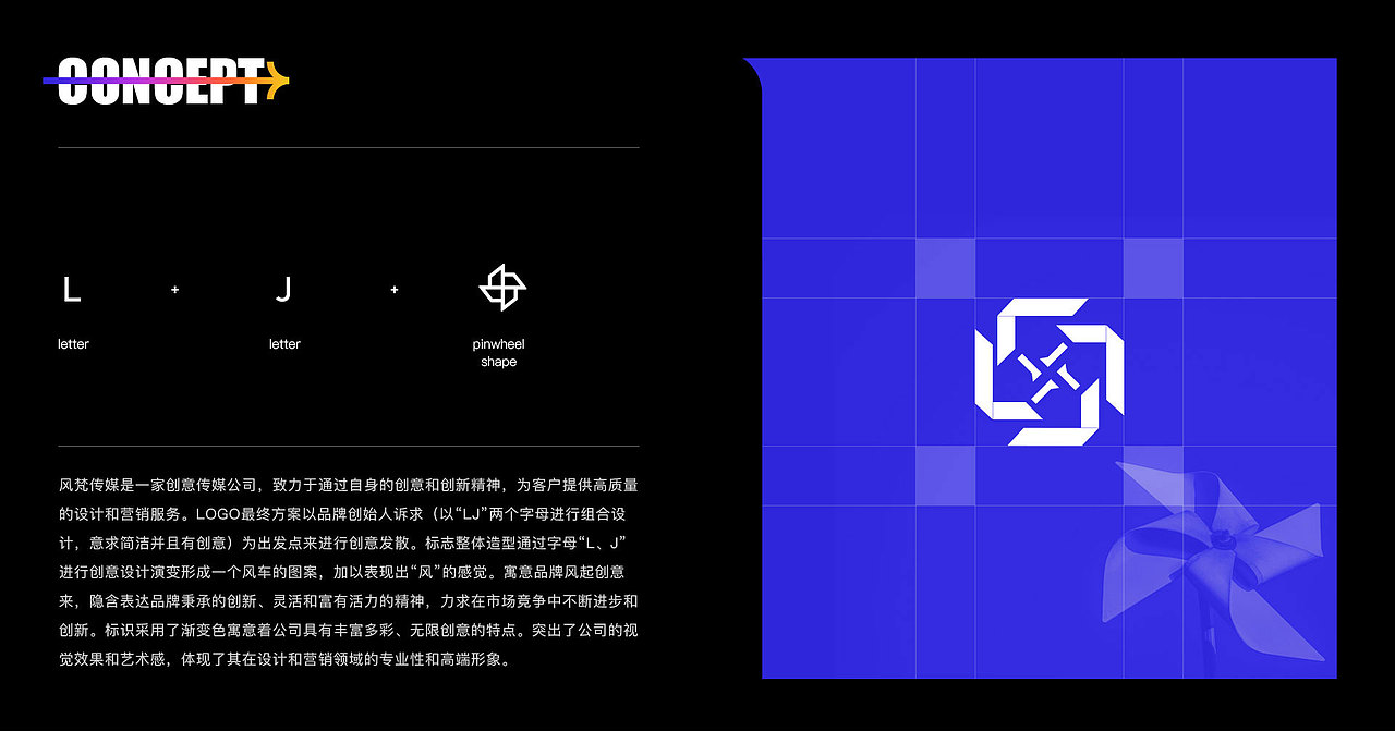 风梵创想 | 文化传媒品牌设计（图ZMzQxMzA0NjU2） - 品牌 - 站酷设计师一条小何原创素材 - 站酷ZCOOL