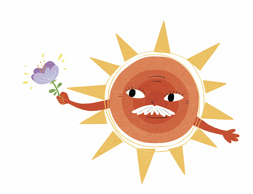 插画|儿童认读教学书籍配图