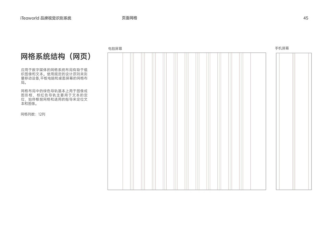 iteaworld跨境电商茶叶VIS品牌形象识别系统手册设计