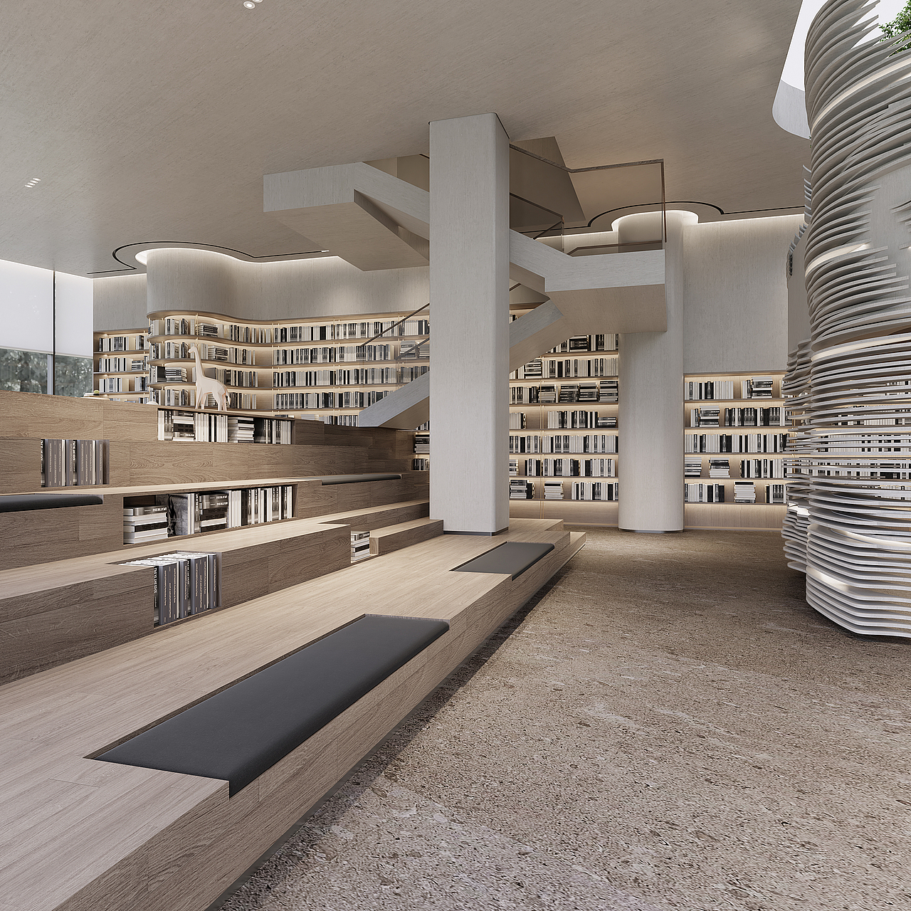 上森设计 | 国着上宸/樊登书吧 搭建身体与精神的场所（图ZMzE5MzM0Nzg4） - 商业空间设计 - 站酷设计师上森设计原创素材 - 站酷ZCOOL