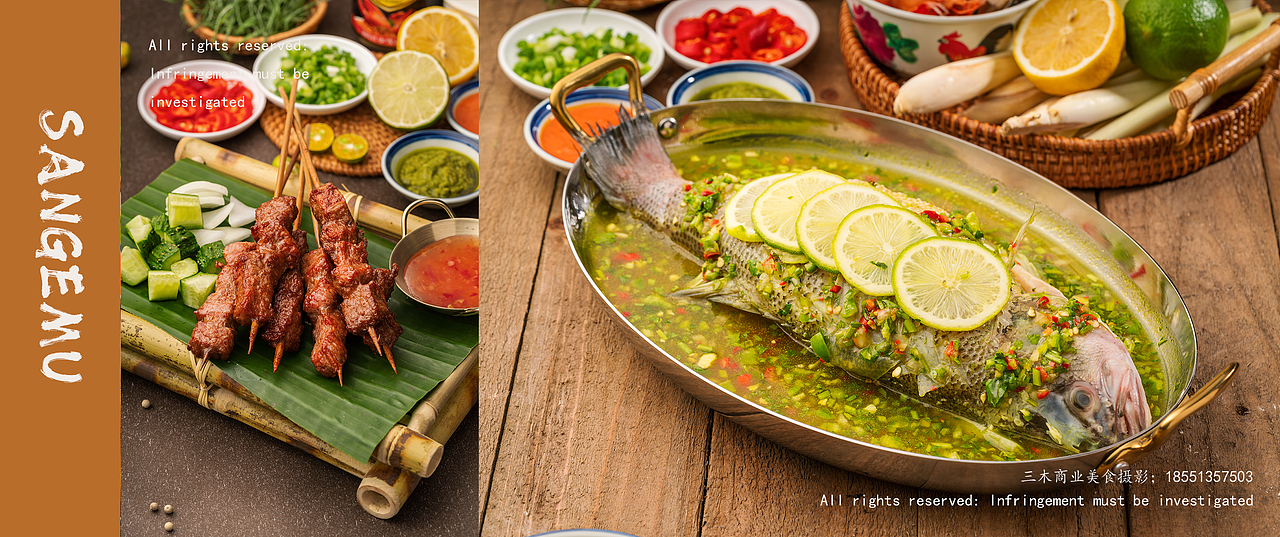 新加坡菜（图ZMzU5MzUzODA0） - 美食摄影 - 站酷设计师食物摄影师三个木原创素材 - 站酷ZCOOL