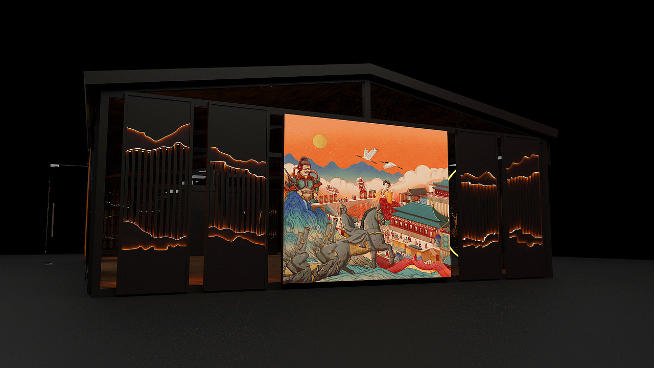 大唐直播间（图ZMzMwNjUwODEy） - 其他三维 - 站酷设计师剞谳原创素材 - 站酷ZCOOL