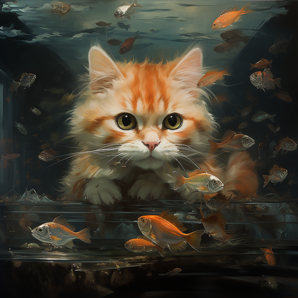 猫与鱼