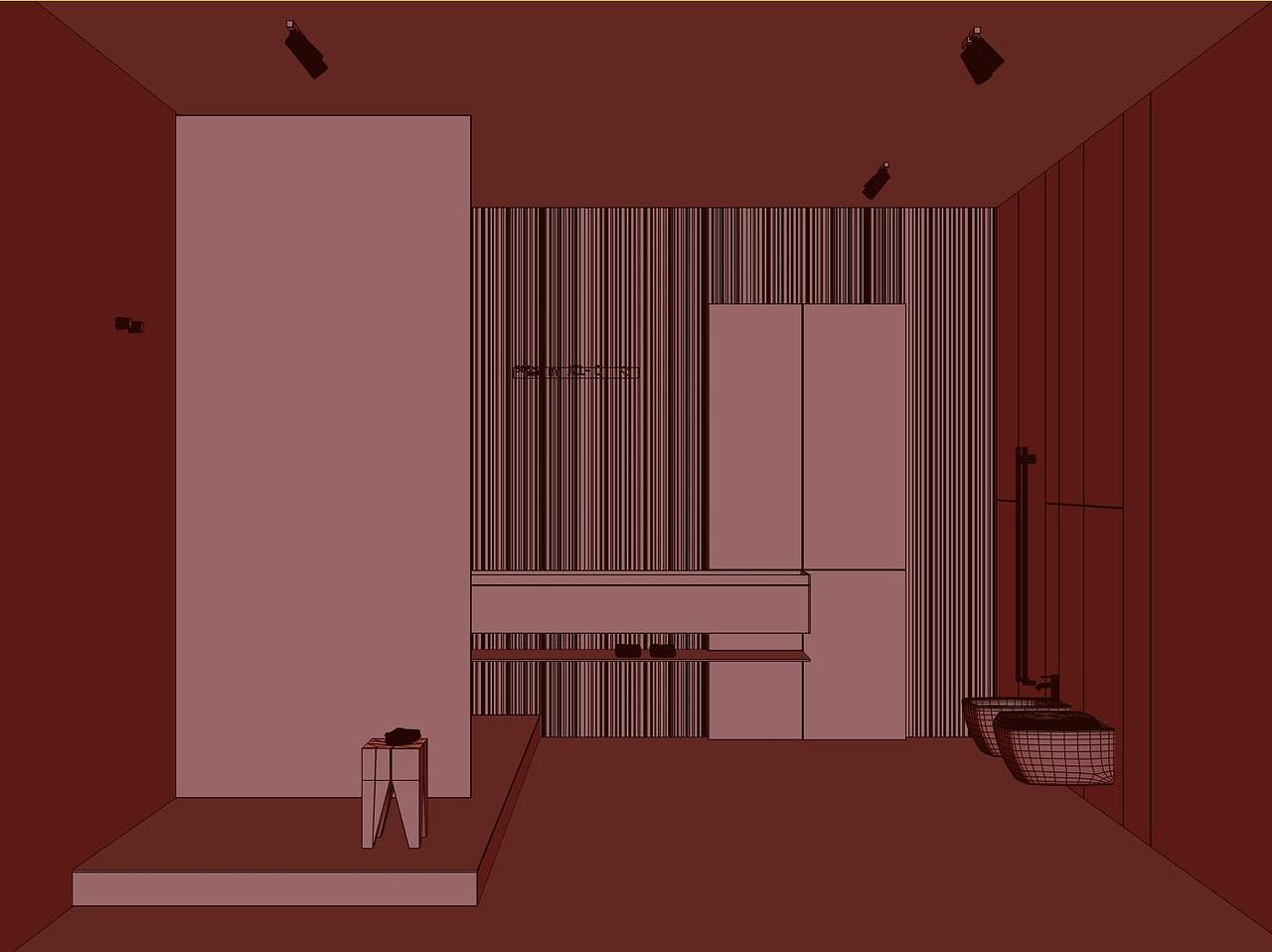 卫浴空间-练习灯光