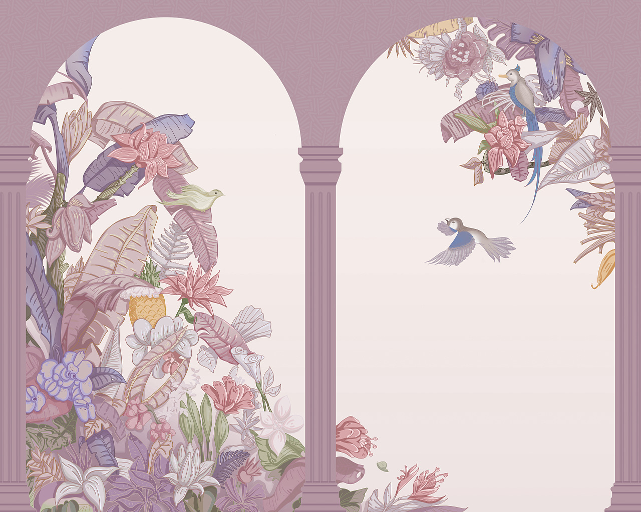 好莱客墙画设计（图ZMzQyMTQxMDc2） - 商业插画 - 站酷设计师smalllllllll原创素材 - 站酷ZCOOL