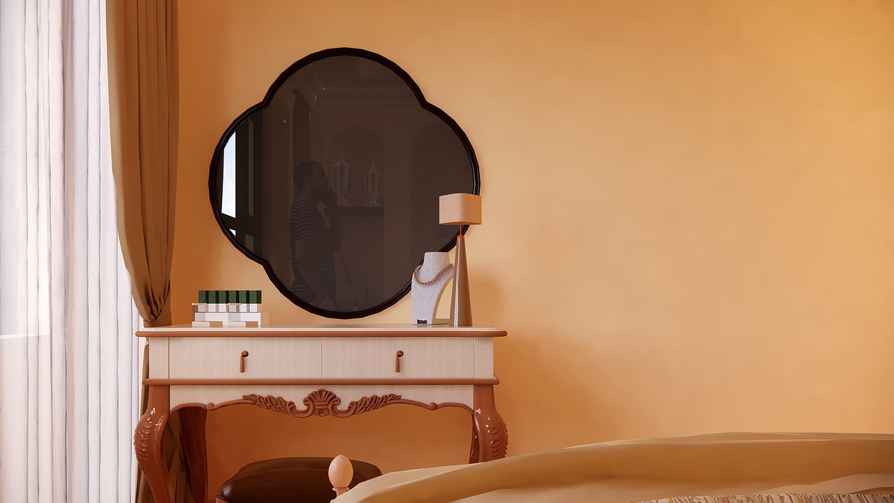 运用SU与ENSCAPE卧室设计效果图（图ZMjk5MTc0NjYw） - 家装设计 - 站酷设计师EmranBeg原创素材 - 站酷ZCOOL