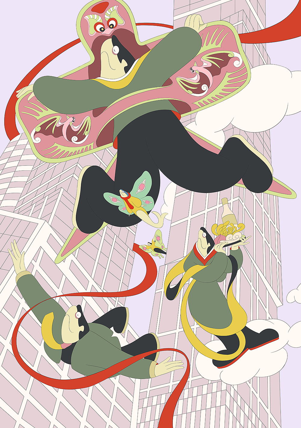 2023插画合集（图ZMzYwMzk0Mjc2） - 艺术插画 - 站酷设计师透明画手郭小浩原创素材 - 站酷ZCOOL