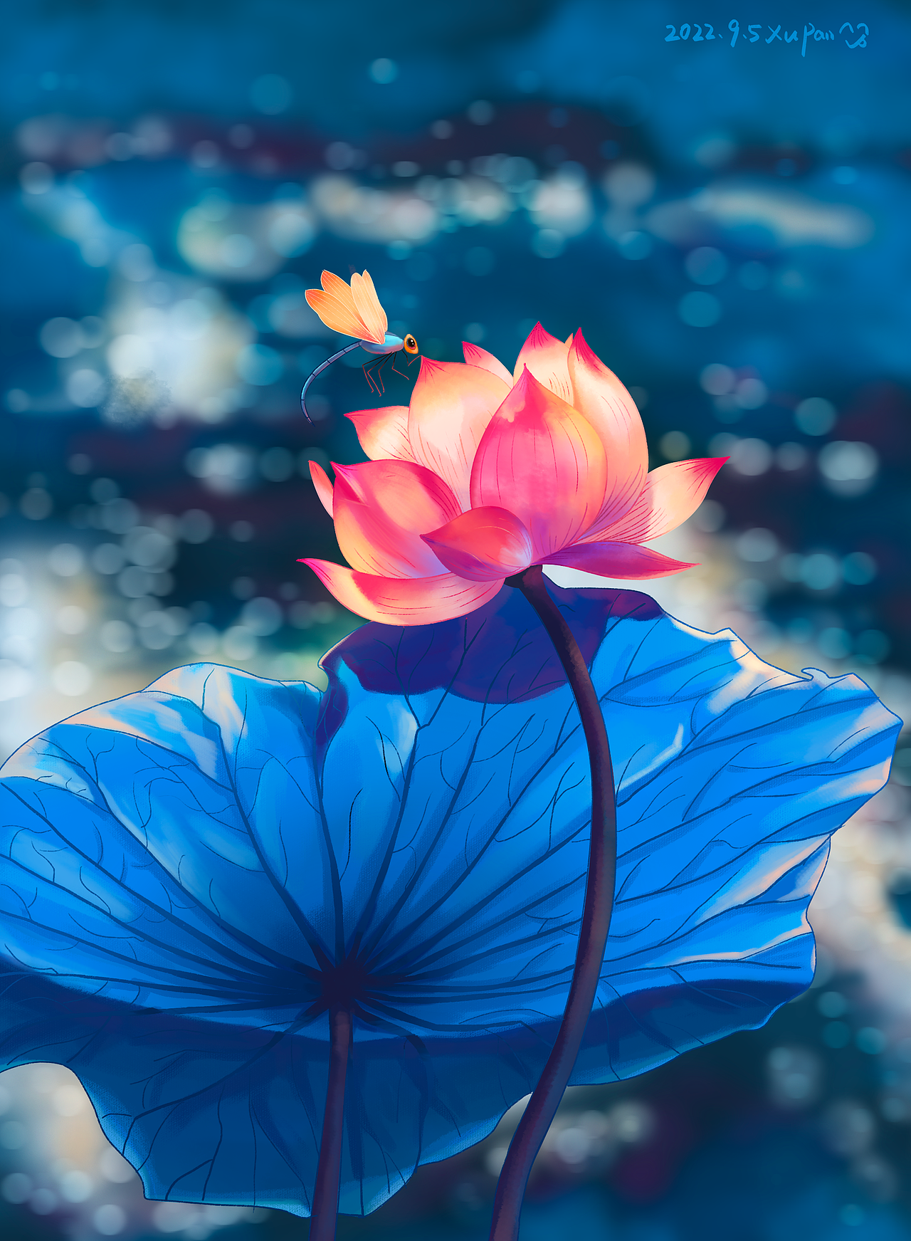 荷花（图ZMzE0ODQ5MDQw） - 创作习作 - 站酷设计师Z72607685原创素材 - 站酷ZCOOL